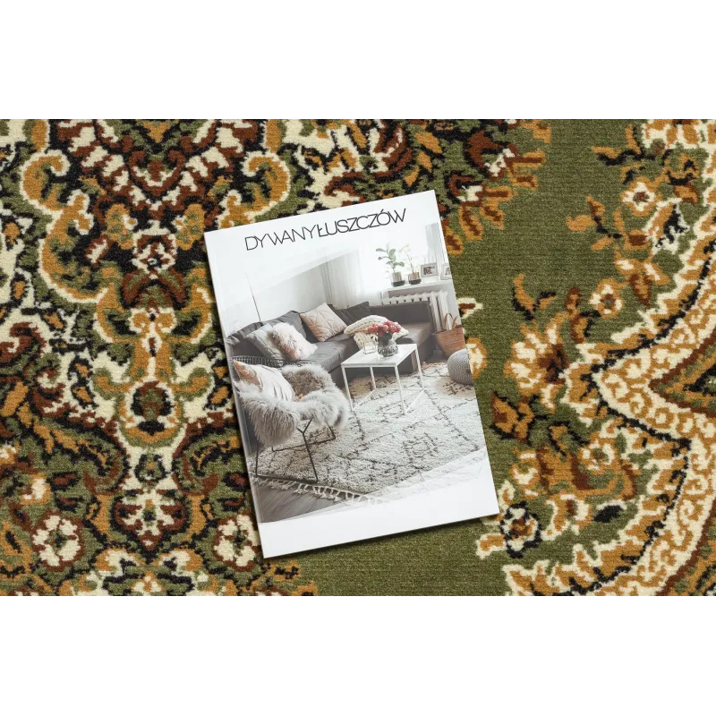 Morad Spring Ornament Rug Olive Green