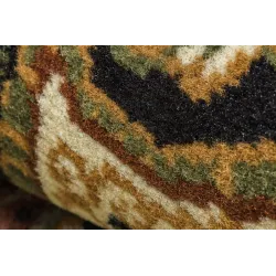 Morad Spring Ornament Rug Olive Green