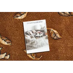 Morad TRIO Floral BCF Rug Brown