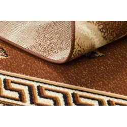 Morad TRIO Floral BCF Rug Brown