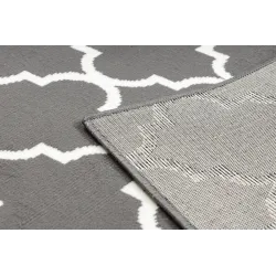 BCF Morad TRELIS Moroccan Clover Rug Anthracite