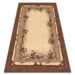BCF Morad Krys flowers classic rug - brown
