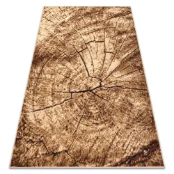 BCF MORAD TREE TRUNK wood - beige rug