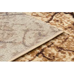 Morad Wood Beige Polypropylene Rug