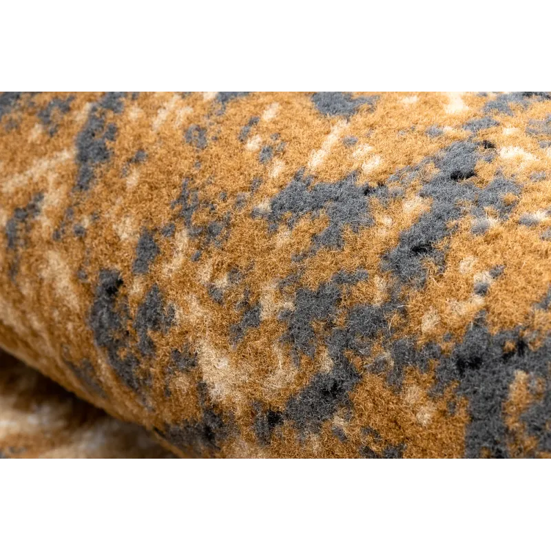 Morad Wood Gold Polypropylene Rug