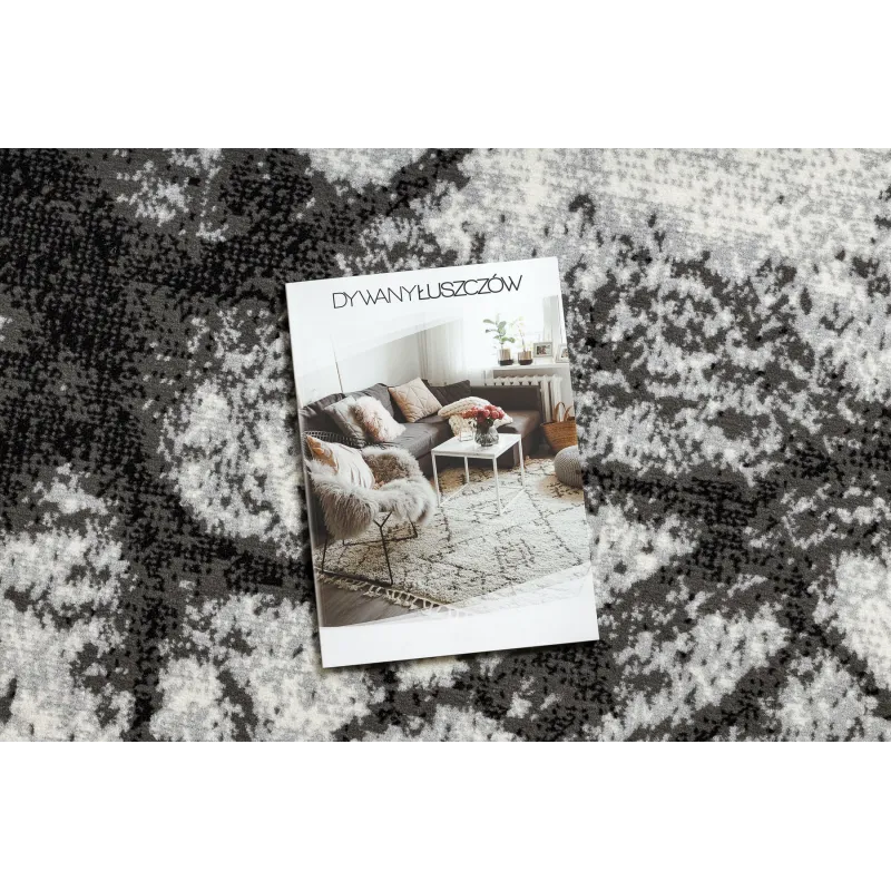 Morad Marble Grey Polypropylene Rug