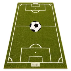 Mundial Football Field Rug Green