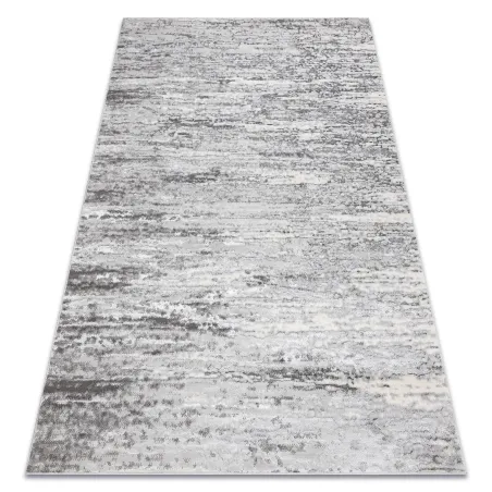LIRA E2558 Concrete Structural Rug in grey, modern design for contemporary interiors