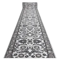 MATEO 8037/644 Classic Runner Frame, Flowers - Structured Gray