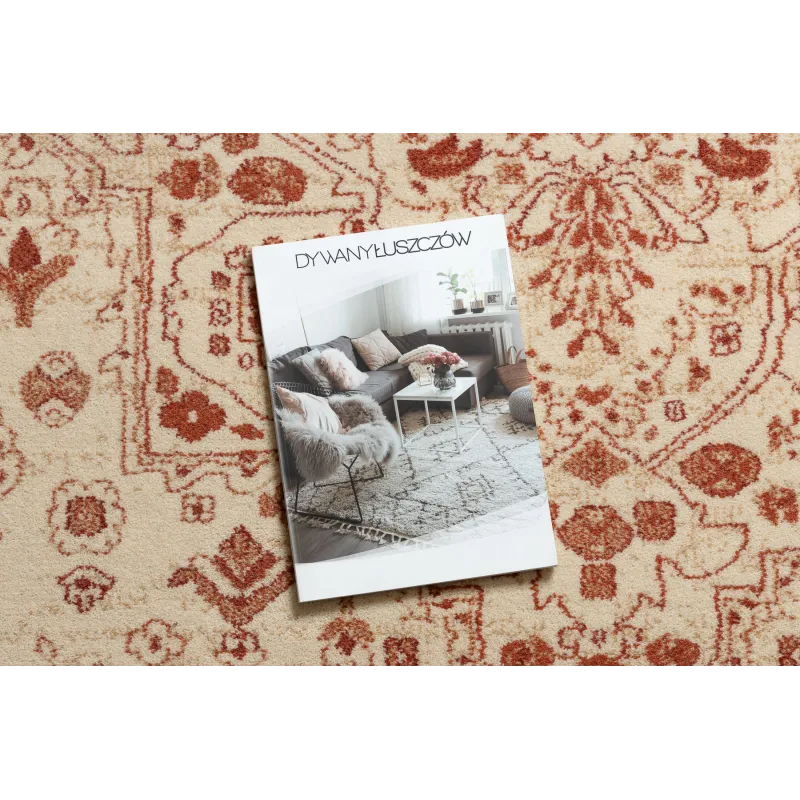 LEGEND Wool Rug 468 GB100 Cream/Red