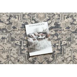LEGEND 468 Wool Rug Grey Rosette