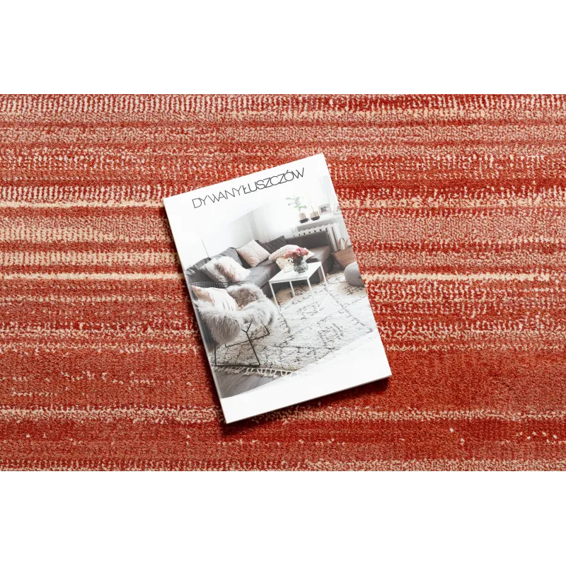 LEGEND 468 Wool Rug Red Geometric
