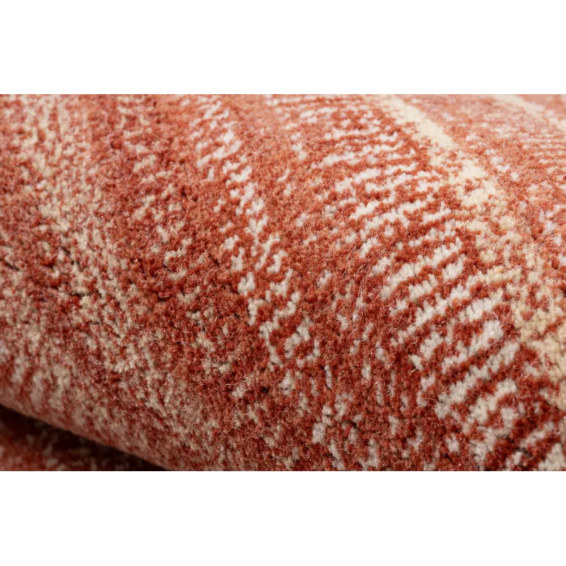LEGEND 468 Wool Rug Red Geometric