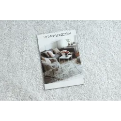 SYNERGY Glamour Bathroom Rug White