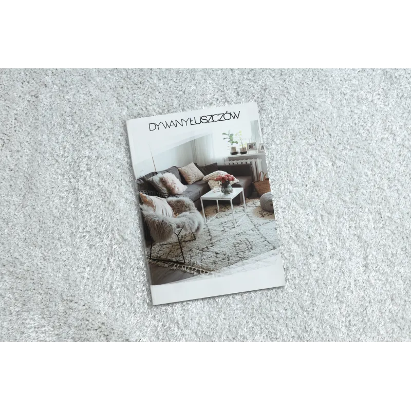 SYNERGY Glamour Bathroom Rug White