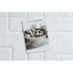 Supreme Lines Bathroom Rug White