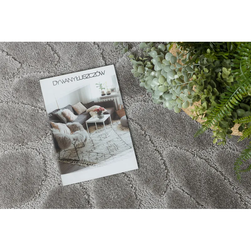 Supreme Stones Bathroom Rug Grey