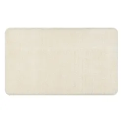 SANTA bathroom rug solid, anti-slip, soft - white