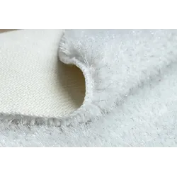 SYNERGY Bathroom Round Rug White