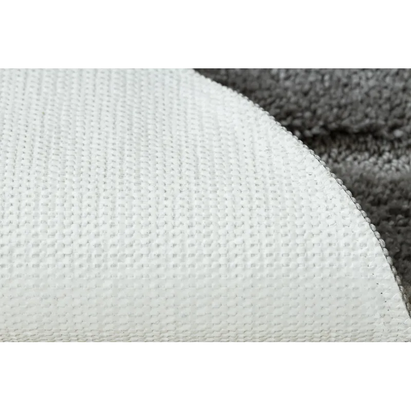 SUPREME LINES Round Bathroom Rug Grey