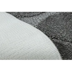 SUPREME Round Bathroom Rug STONES Grey