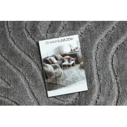 SUPREME WAVES Round Bathroom Rug