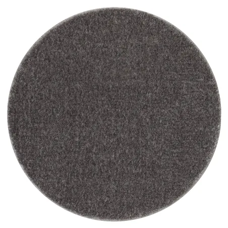 SANTA Bathroom Round Rug Grey