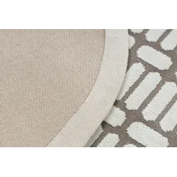 Comfortable PEARL 53132B rug, perfect for living room or bedroom, geometric style
