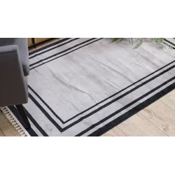 Stylish AMOUR 53104A beige rug, perfect for modern interiors