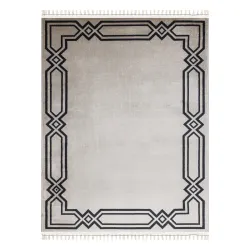AMOUR 53071A beige rug, soft texture ideal for bedrooms