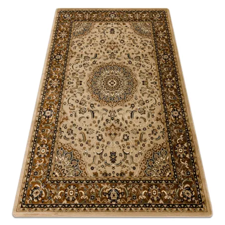 ROYAL E0177 rug in beige and brown tones, classic carpet