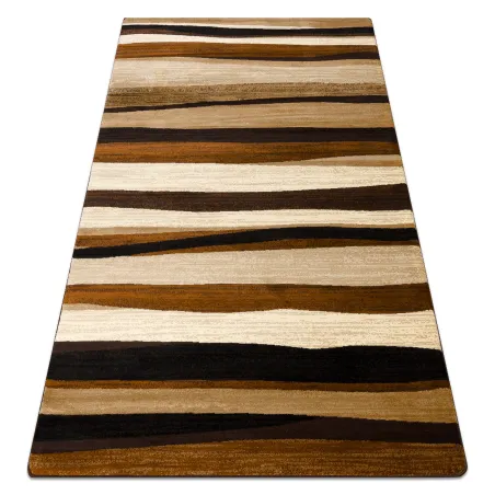 ROYAL 5374 Waves Rug - beige and brown, classic carpet for living spaces