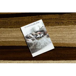 ROYAL 5374 Waves Rug - stylish beige and brown rug for home decor