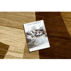 Beige and brown ROYAL G2095 rug, elegant classic style