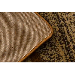 ROYAL H387 rug in brown and mustard shades, elegant addition for living rooms