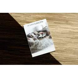 Stylish ROYAL HE397 rug in brown and beige, perfect for classic interiors