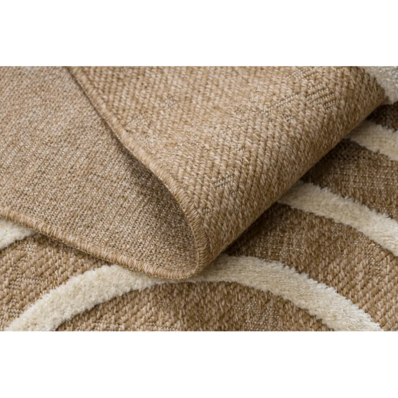 Living room rug SPARK 0688A in beige, perfect for stylish decor