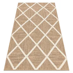 SPARK 0708A Checkered Diamond Beige Rug