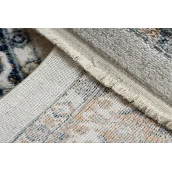Rug DISTIN 0834A for the bedroom, modern style with fringes
