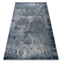 NAIN wool rug Ornament vintage 7010/51644 navy / beige