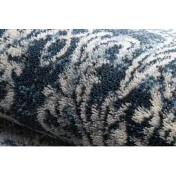 NAIN Wool Ornament Rug 7010/51644 Navy Beige