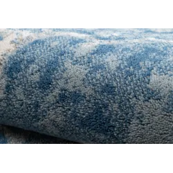 NAIN Ornament Vintage Wool Rug Blue