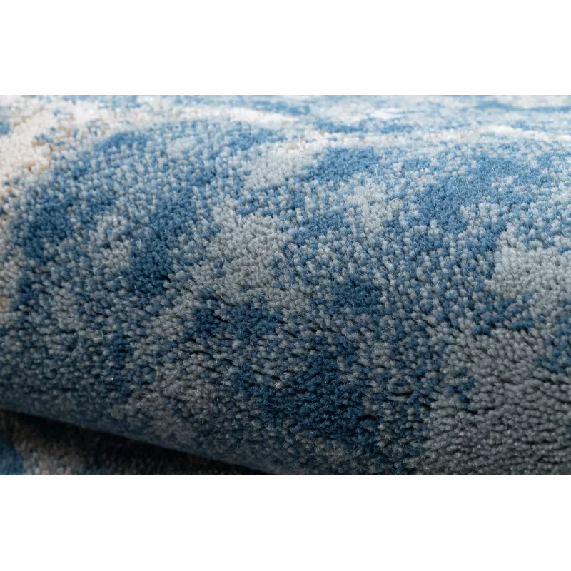 NAIN Ornament Vintage Wool Rug Blue