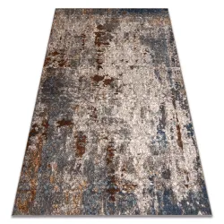 Wool rug NAIN Ornament vintage 7700/51622 beige / navy / terracotta
