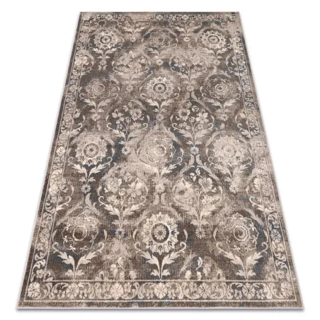 NAIN Ornament Vintage Wool Rug Beige/Blue