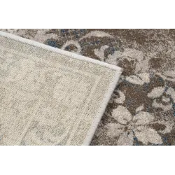 NAIN Ornament Vintage Wool Rug Beige/Blue