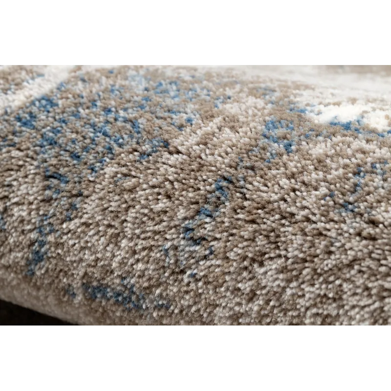 NAIN Ornament Vintage Wool Rug Beige/Blue