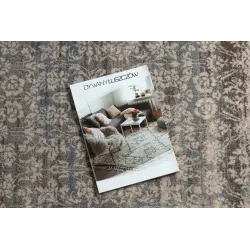 NAIN Ornament Vintage Wool Rug Beige/Blue