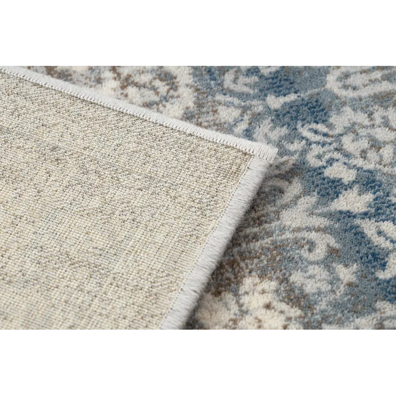NAIN Ornament Vintage Wool Rug Beige/Blue