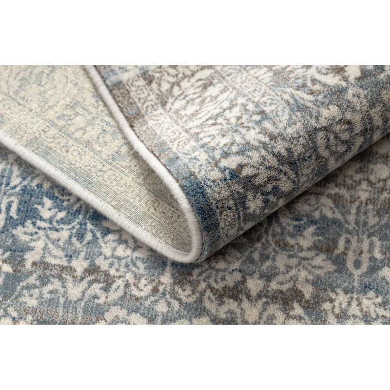 NAIN Ornament Vintage Wool Rug Beige/Blue